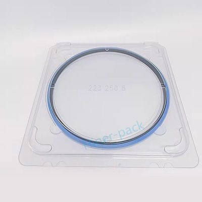 購入 8 インチ 透明 シングル ウェーファー 輸送 容器 PET 材料 online manufacture