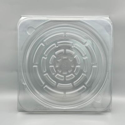 購入 12インチ 積み重ねられるシリコン・ウェーファーボックス 透明なPS素材 SGS対応の長方形 online manufacture