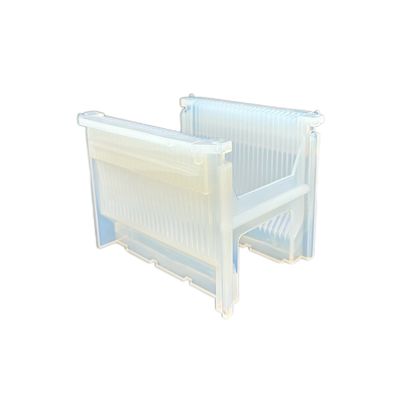 購入 半導体製造のためのPFA付き耐久性テフロンウェーファーカセット online manufacture