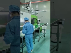 清潔なPPフルーアウェア・ウェーファー 配送箱 キャセット付き 4インチ 100mm