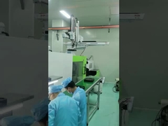 ターンオーバーと輸送 黒とカラフルなクリーンルームのための水平ウエファー輸送機